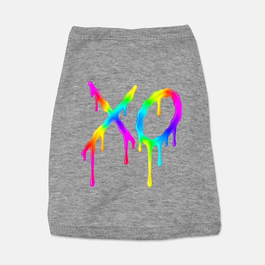 FIRST PRESS - PETS - TEES - "NEON XO"