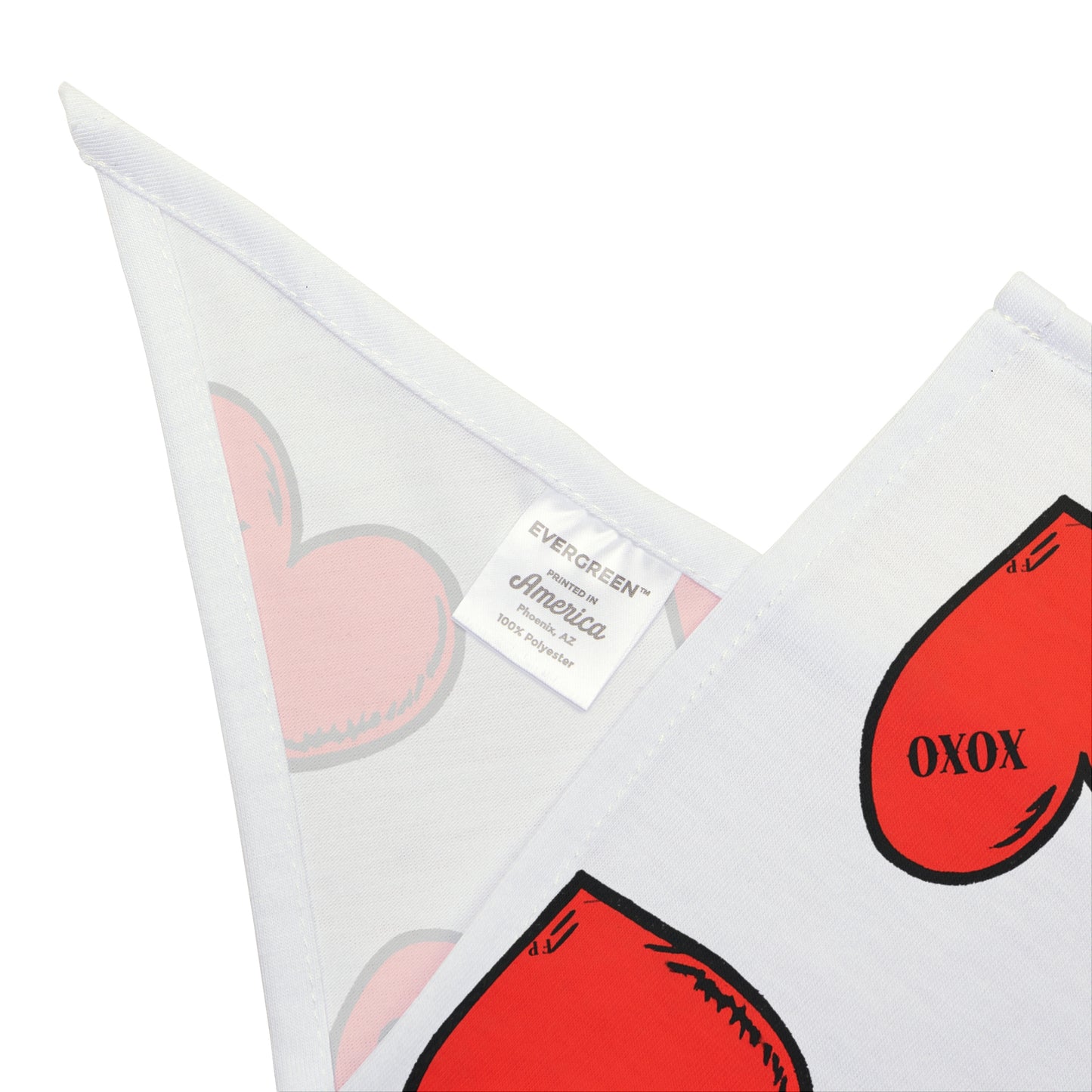 FIRST PRESS - PETS - BANDANA - "XOXO"