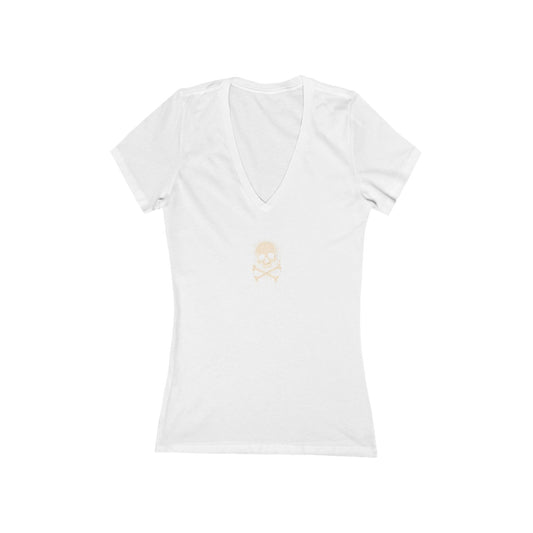 FIRST PRESS - HUMAN EDITION - WOMEN'S DEEP V-NECK TEE - "Sweet Surrender"