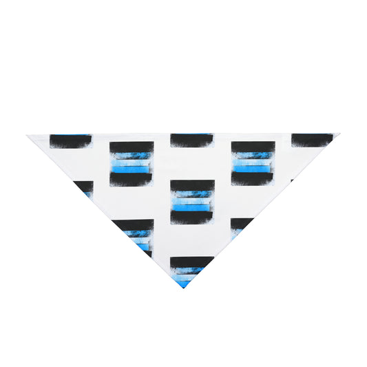 FIRST PRESS - PETS - BANDANA - "Blueprint"