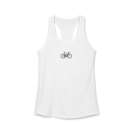 FIRST PRESS - HUMAN EDITION - WOMEN'S RACERBACK TANK TOP - "Urban Endurance"
