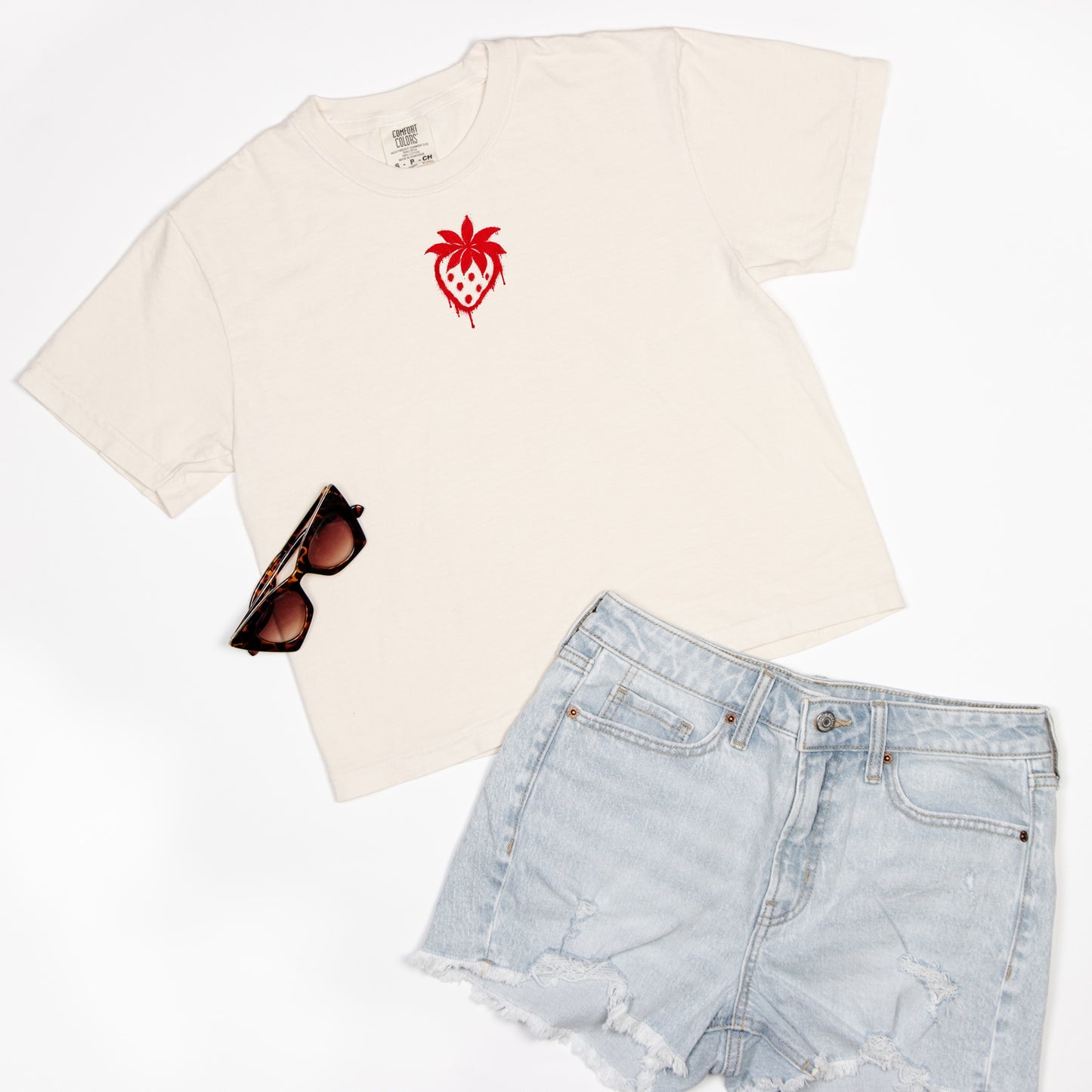 FIRST PRESS - HUMAN EDITION - WOMEN'S CROPPED BOXY TEE - "Not Today"
