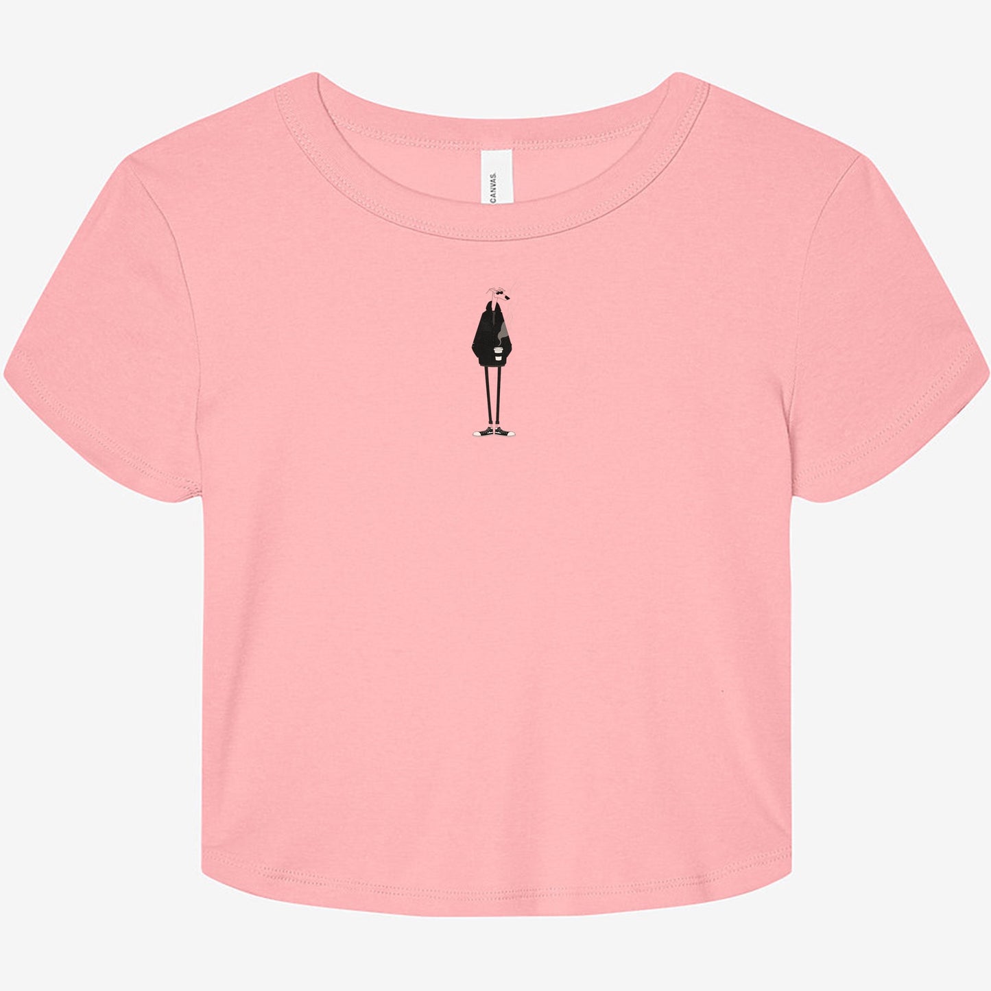FIRST PRESS - HUMAN EDITION - WOMEN'S MICRO RIB BABY TEE - "Morning Pour"