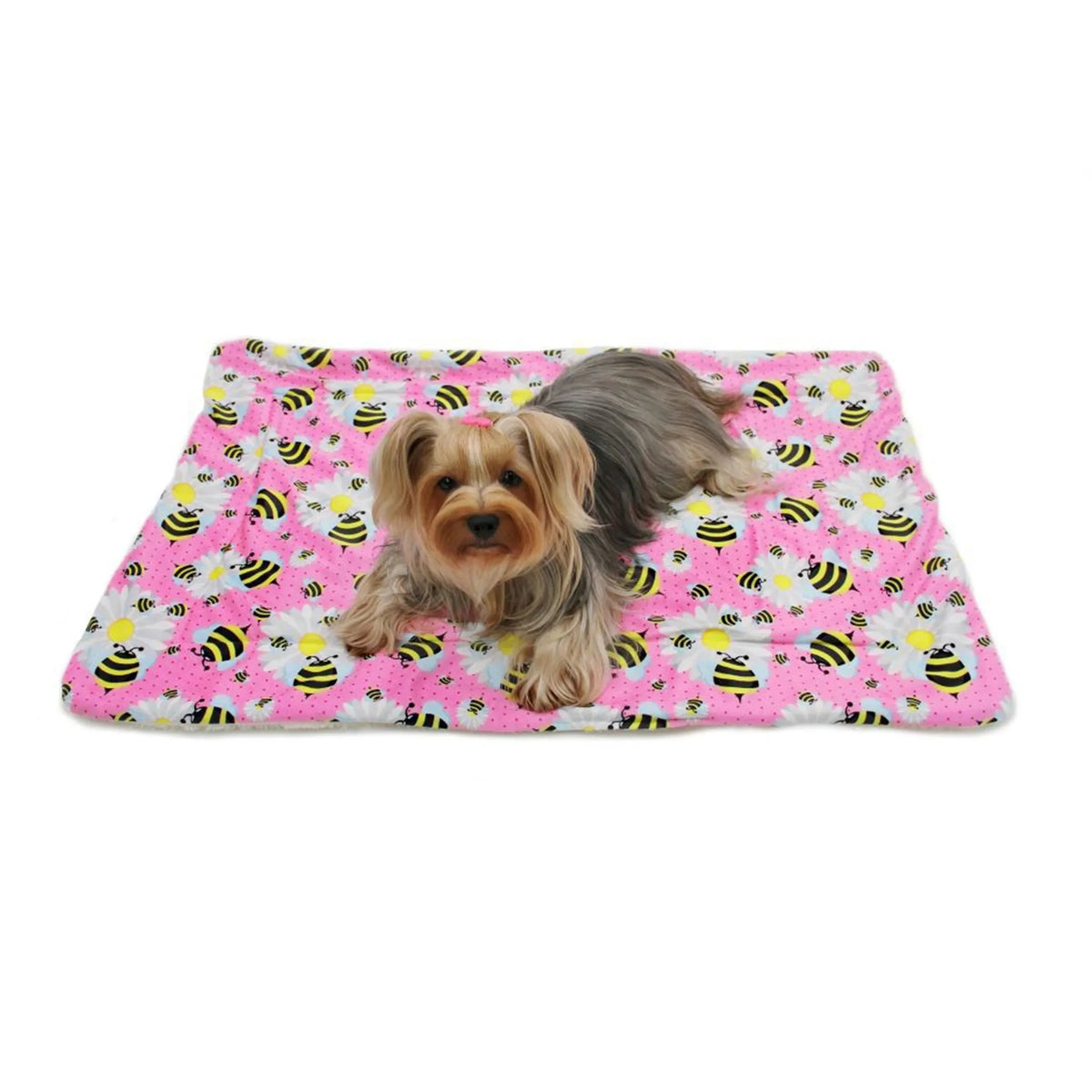 FIRST PRESS - PETS - URBAN CORE AFTER DARK - First Press™ After Dark – Bumblebee Minky Plush Blanket