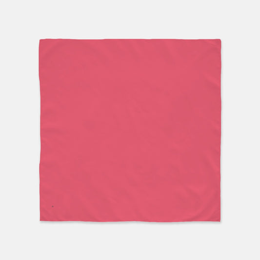 FIRST PRESS - HUMAN EDITION - BANDANA SCARF - Pink Rose