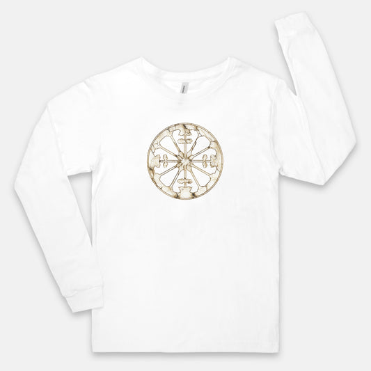 FIRST PRESS - HUMAN EDITION - UNISEX JERSEY LONG SLEEVE TEE - "Eternal Devotion"