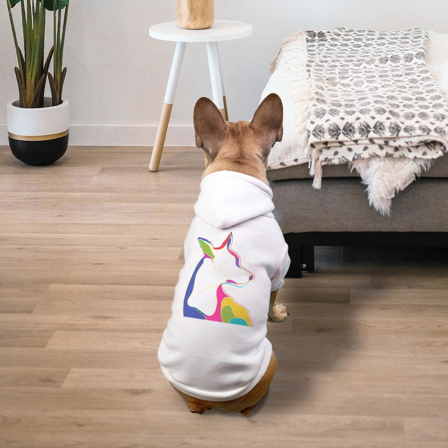 FIRST PRESS - PETS - Drawstring Luxury Hoodie - "Canine Flow"