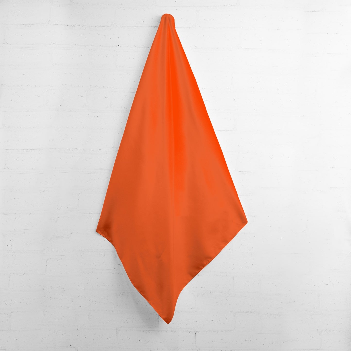 FIRST PRESS - HUMAN EDITION - BANDANA SCARF - Dark Orange