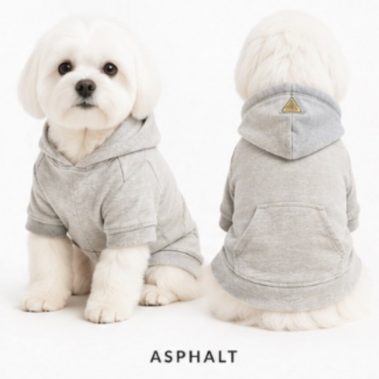 FIRST PRESS - PETS - URBAN CORE COLLECTION - Burnout Washed Hoodie