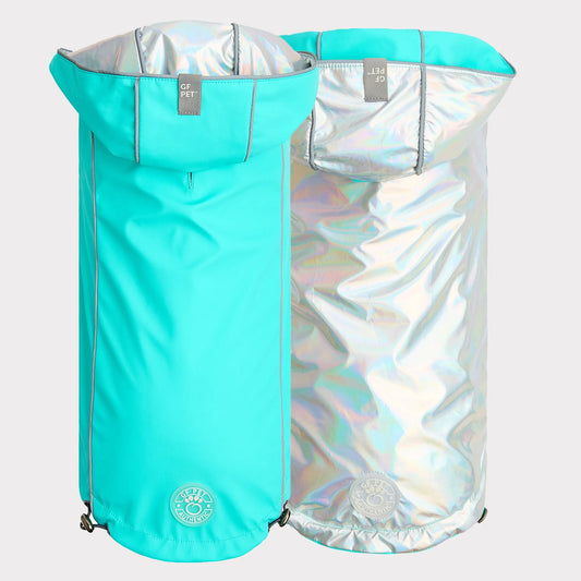 FIRST PRESS - PETS - URBAN CORE ADVENTURE COLLECTION - Reversible Raincoat | Waterproof Dog Jacket