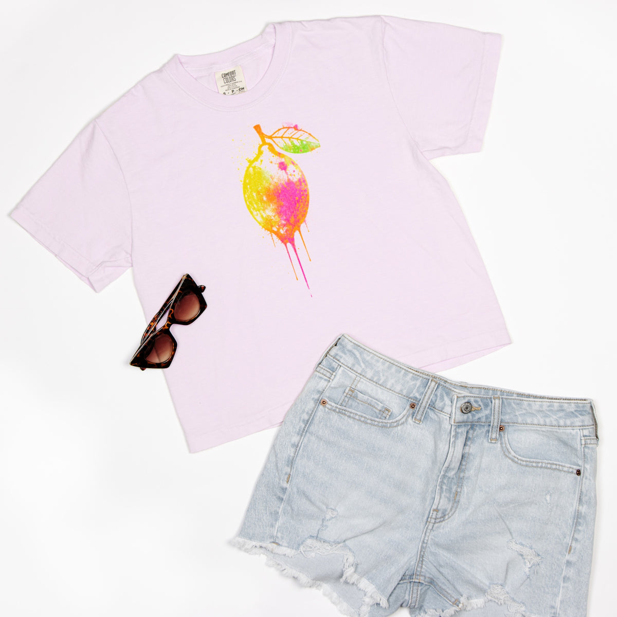 FIRST PRESS - HUMAN EDITION - WOMEN'S CROPPED BOXY TEE - "Blissfully Untamed"