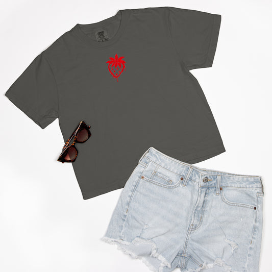 FIRST PRESS - HUMAN EDITION - WOMEN'S CROPPED BOXY TEE - "Not Today"