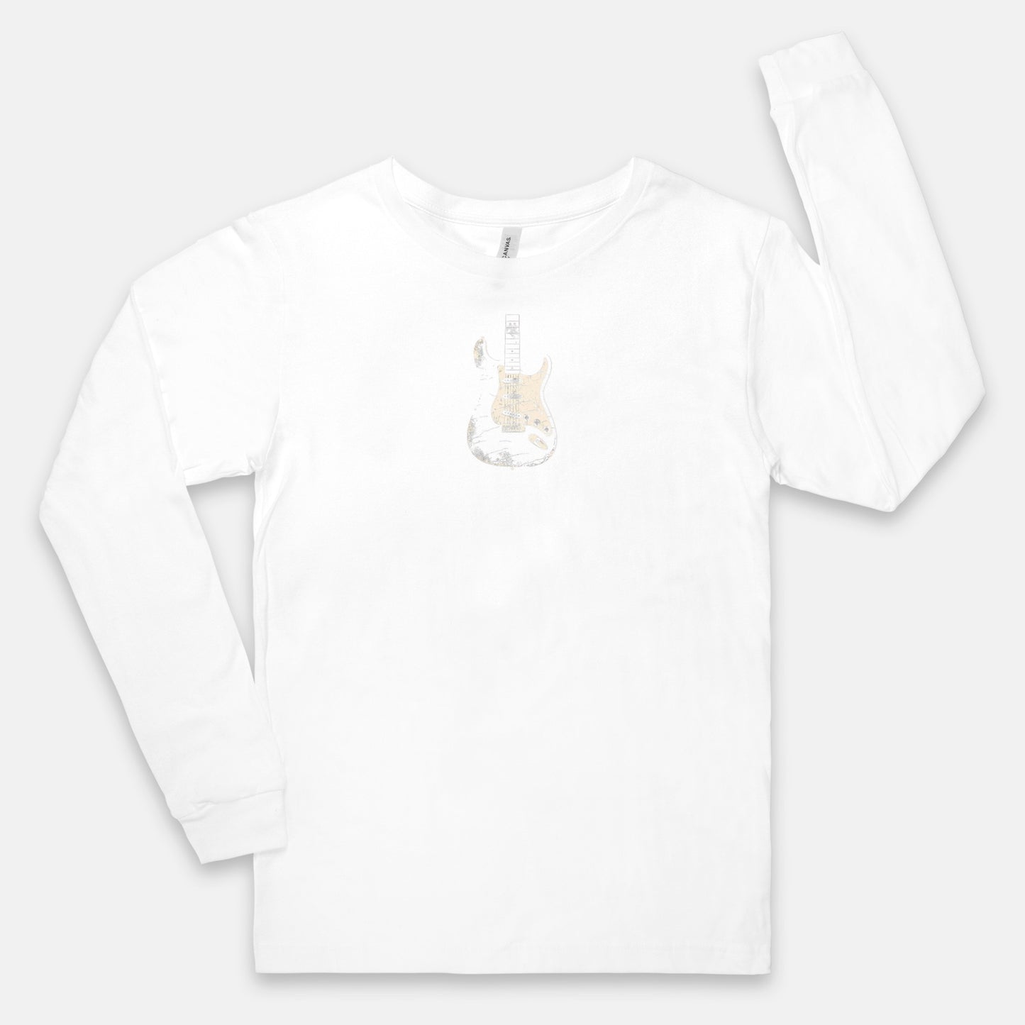 FIRST PRESS - HUMAN EDITION - UNISEX JERSEY LONG SLEEVE TEE - "Raw Frequency"