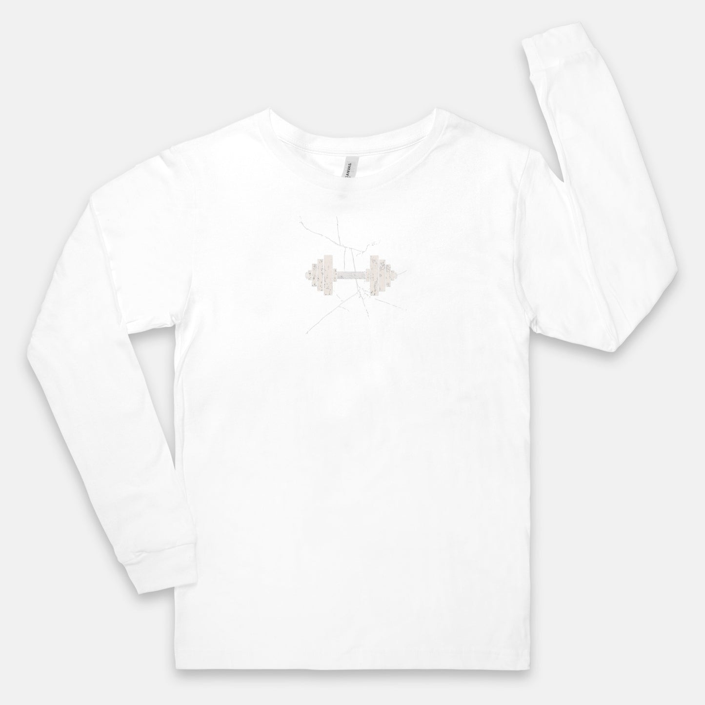 FIRST PRESS - HUMAN EDITION - UNISEX JERSEY LONG SLEEVE TEE - "Load Bearing"
