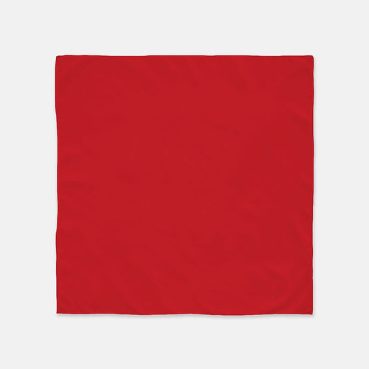 FIRST PRESS - HUMAN EDITION - BANDANA SCARF - Bright Red