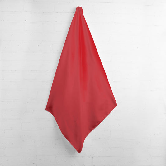 FIRST PRESS - HUMAN EDITION - BANDANA SCARF - Bright Red