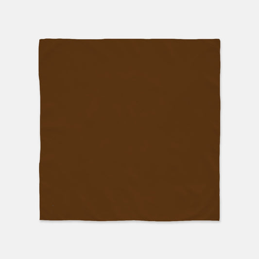 FIRST PRESS - HUMAN EDITION - BANDANA SCARF - Chocolate