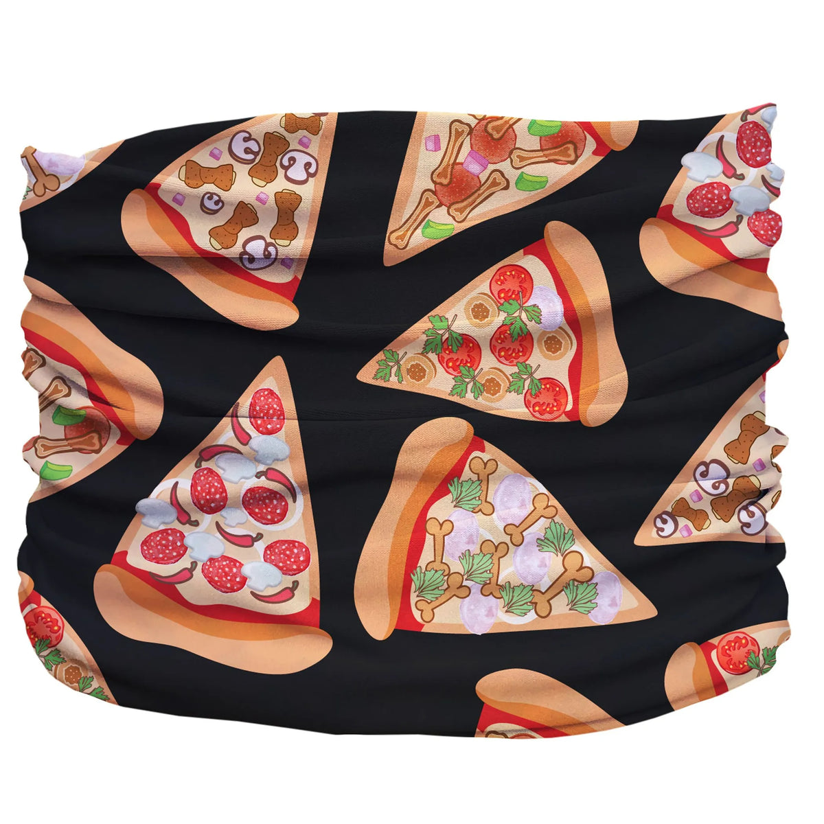 FIRST PRESS - PETS - BANDANAS & SCRUFFS - Pizza Time Pup Scruff