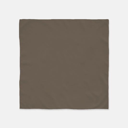 FIRST PRESS - HUMAN EDITION - BANDANA SCARF - Greyish Brown