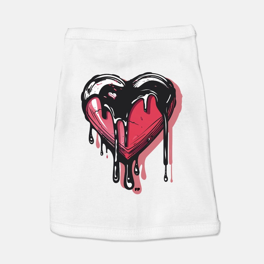 FIRST PRESS - INK & EDGE COLLECTION - "Melting Heart" Tee