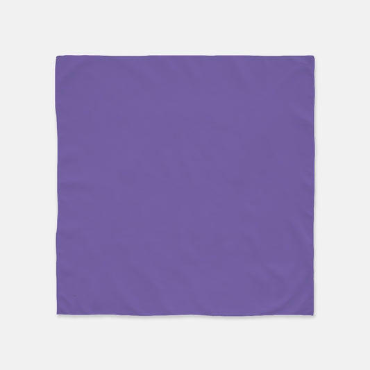 FIRST PRESS - HUMAN EDITION - BANDANA SCARF - Purple Petal