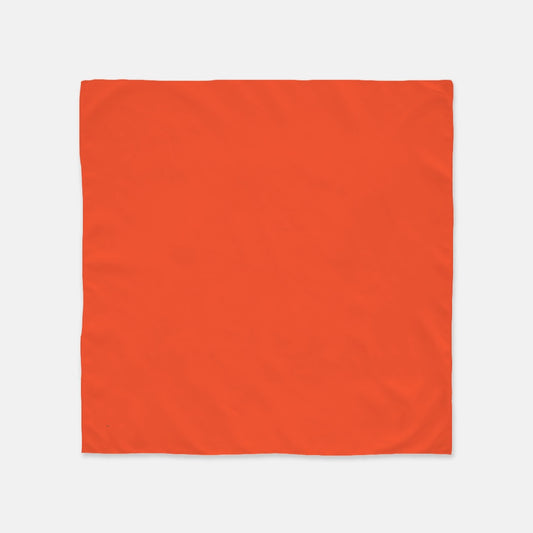 FIRST PRESS - HUMAN EDITION - BANDANA SCARF - Bright Orange