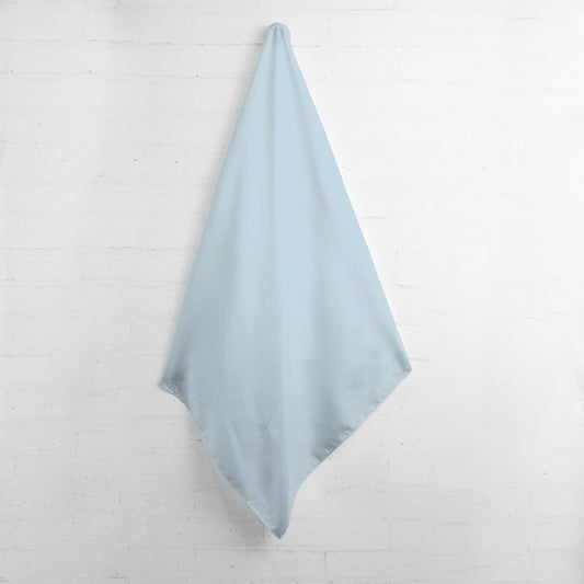 FIRST PRESS - HUMAN EDITION - BANDANA SCARF - Greyish Powder Blue