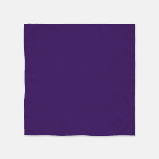 FIRST PRESS - HUMAN EDITION - BANDANA SCARF - Deep Dark Purple