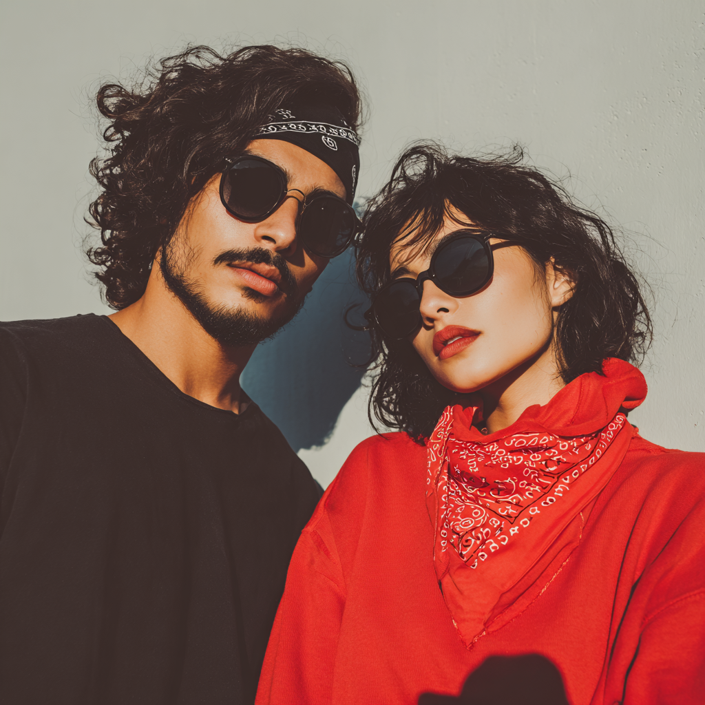 FIRST PRESS - HUMAN EDITION - BANDANA SCARVES