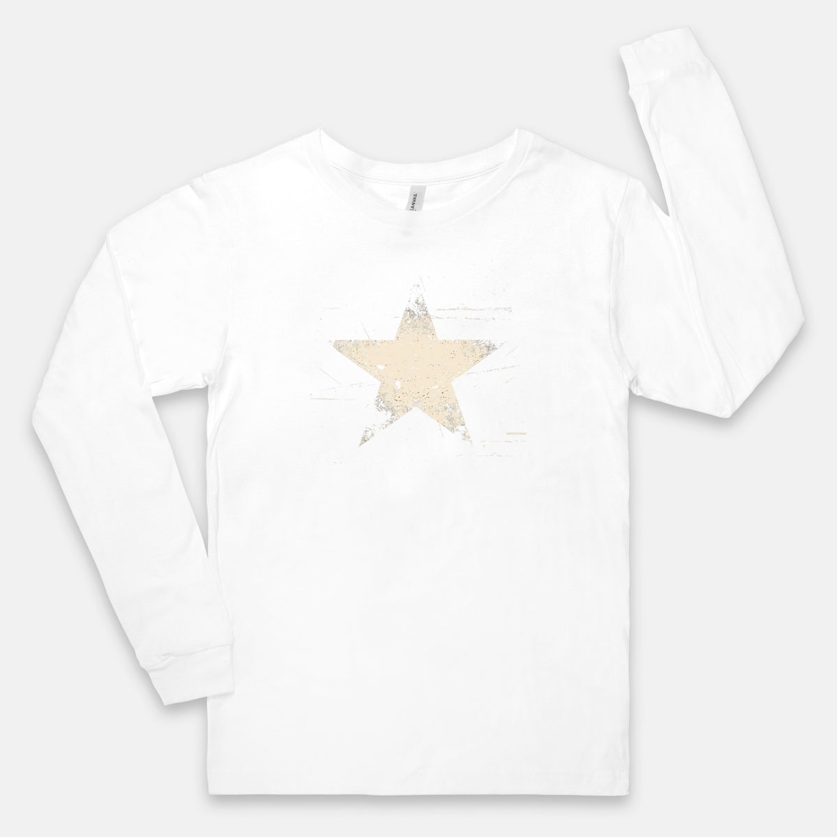 FIRST PRESS - HUMAN EDITION - UNISEX JERSEY LONG SLEEVE TEE - "Analog Star"