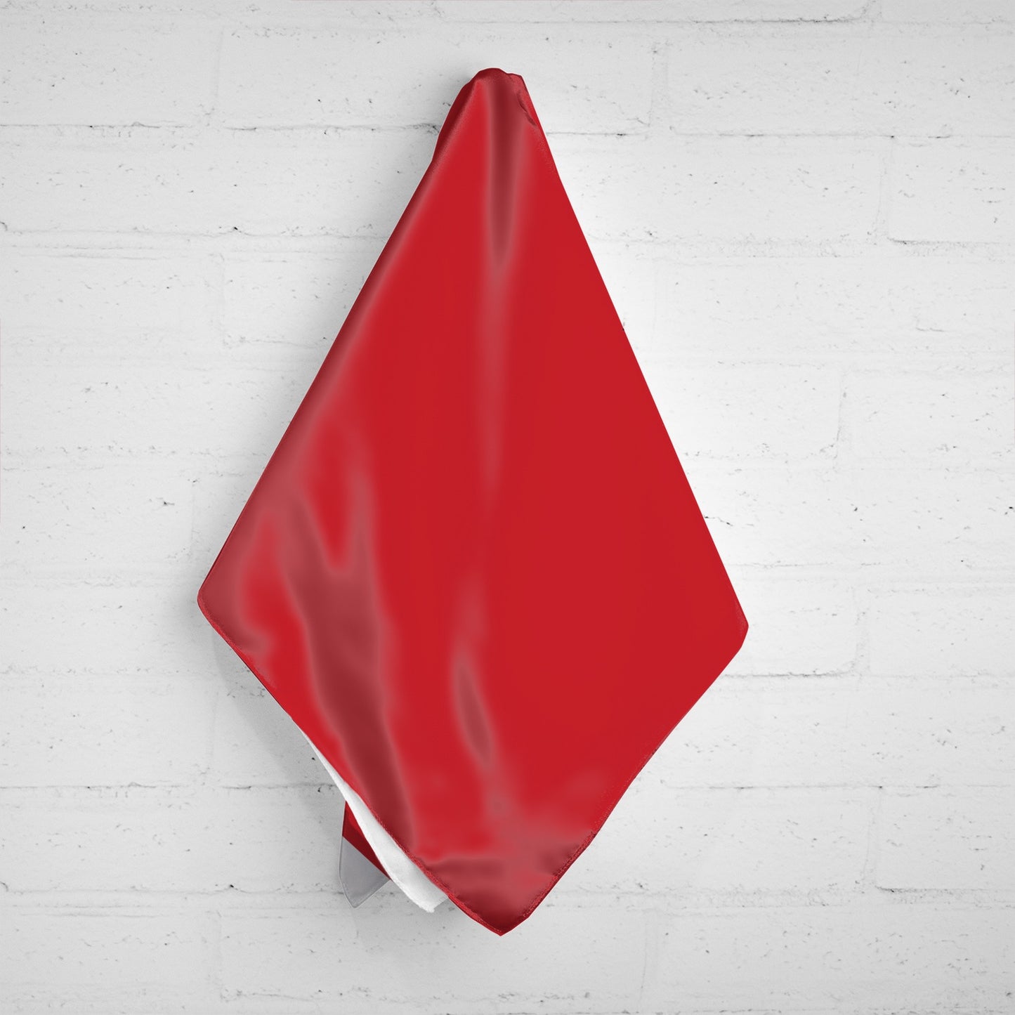 FIRST PRESS - HUMAN EDITION - BANDANA SCARF - Bright Red