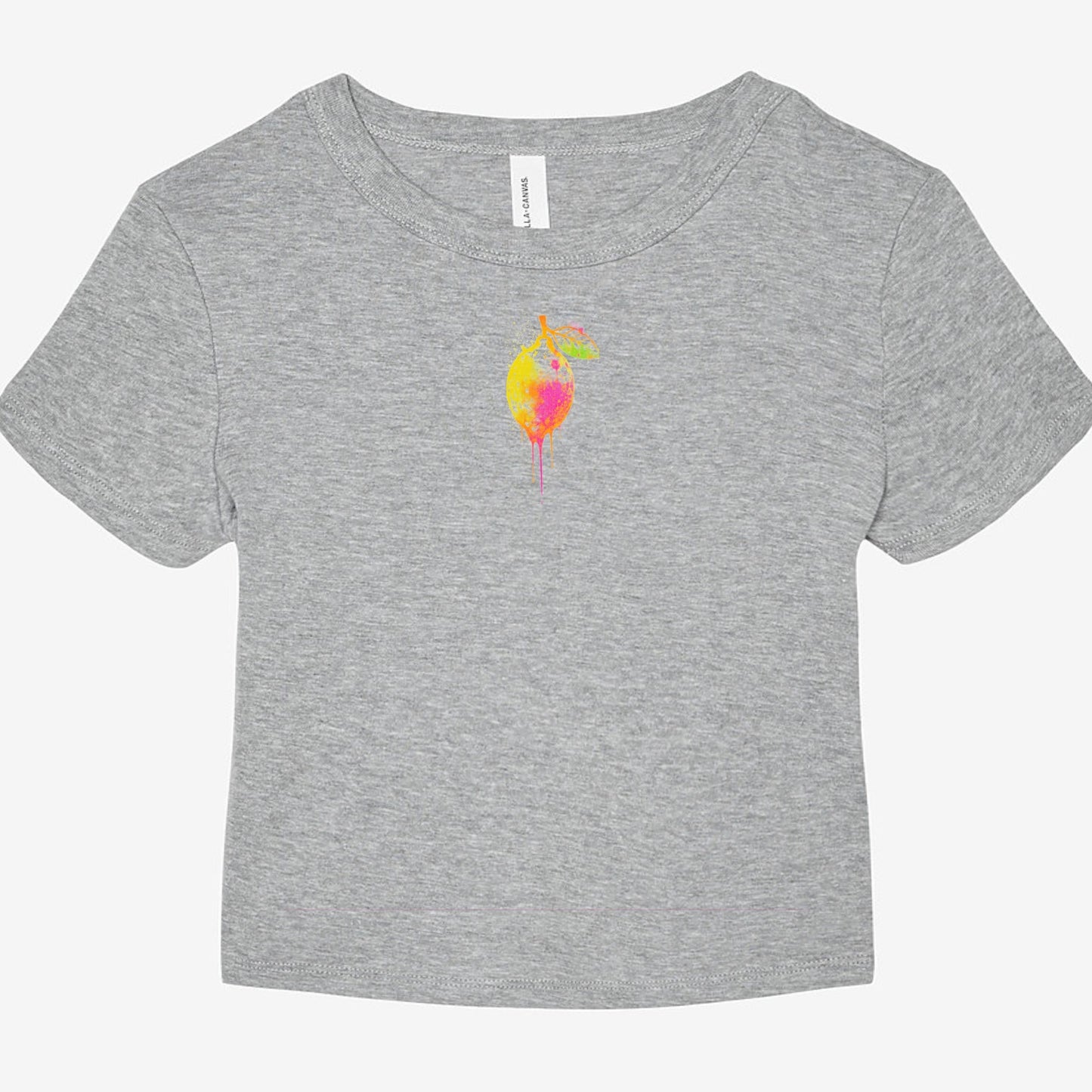 FIRST PRESS - HUMAN EDITION - WOMEN'S MICRO RIB BABY TEE - "Blissfully Untamed"