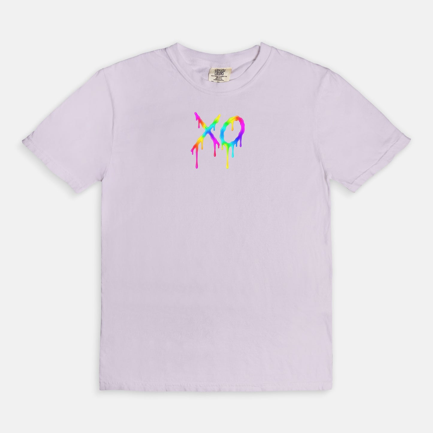 FIRST PRESS - HUMAN EDITION - UNISEX TEE - "Neon XO"