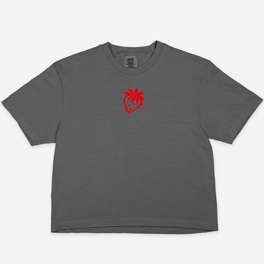 FIRST PRESS - HUMAN EDITION - WOMEN'S CROPPED BOXY TEE - "Not Today"
