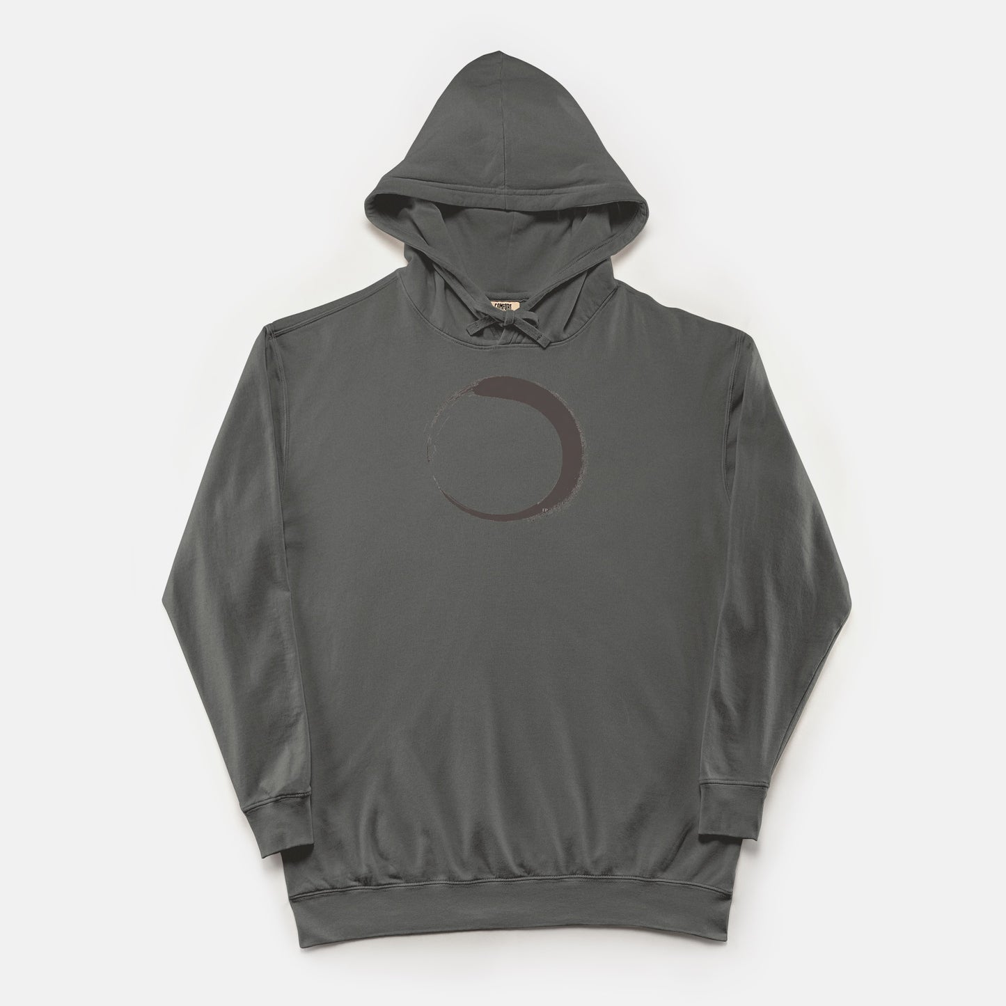 FIRST PRESS - HUMAN EDITION - UNISEX LIGHTWEIGHT HOODED SWEATSHIRT - "Half Mark"