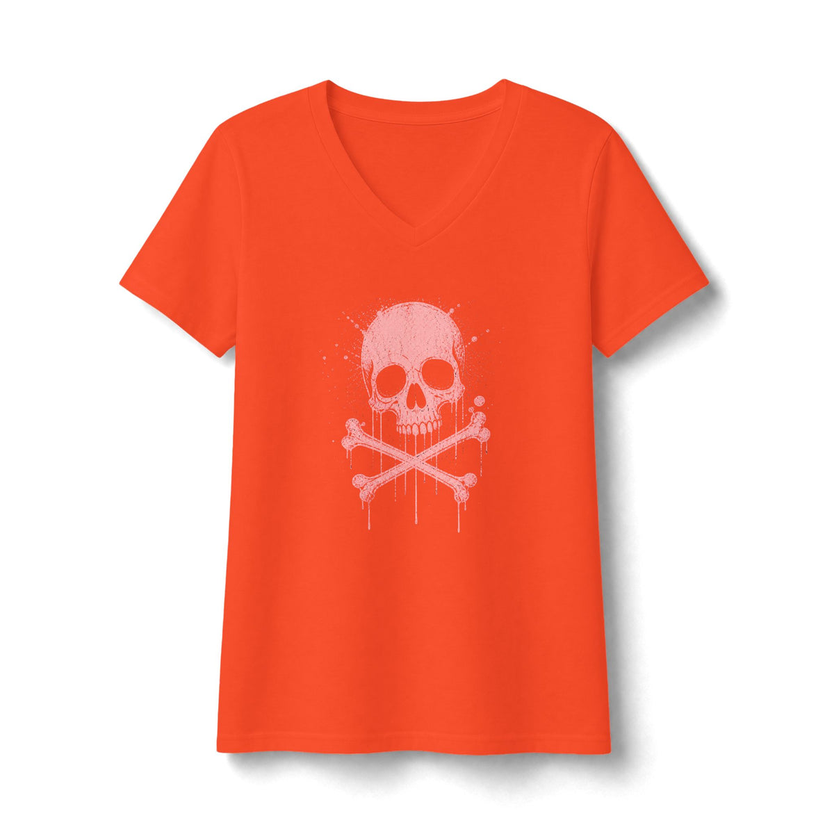 FIRST PRESS - HUMAN EDITION - WOMEN'S V-NECK TEE - "Sweet Surrender"