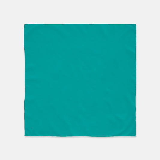 FIRST PRESS - HUMAN EDITION - BANDANA SCARF - Aqua