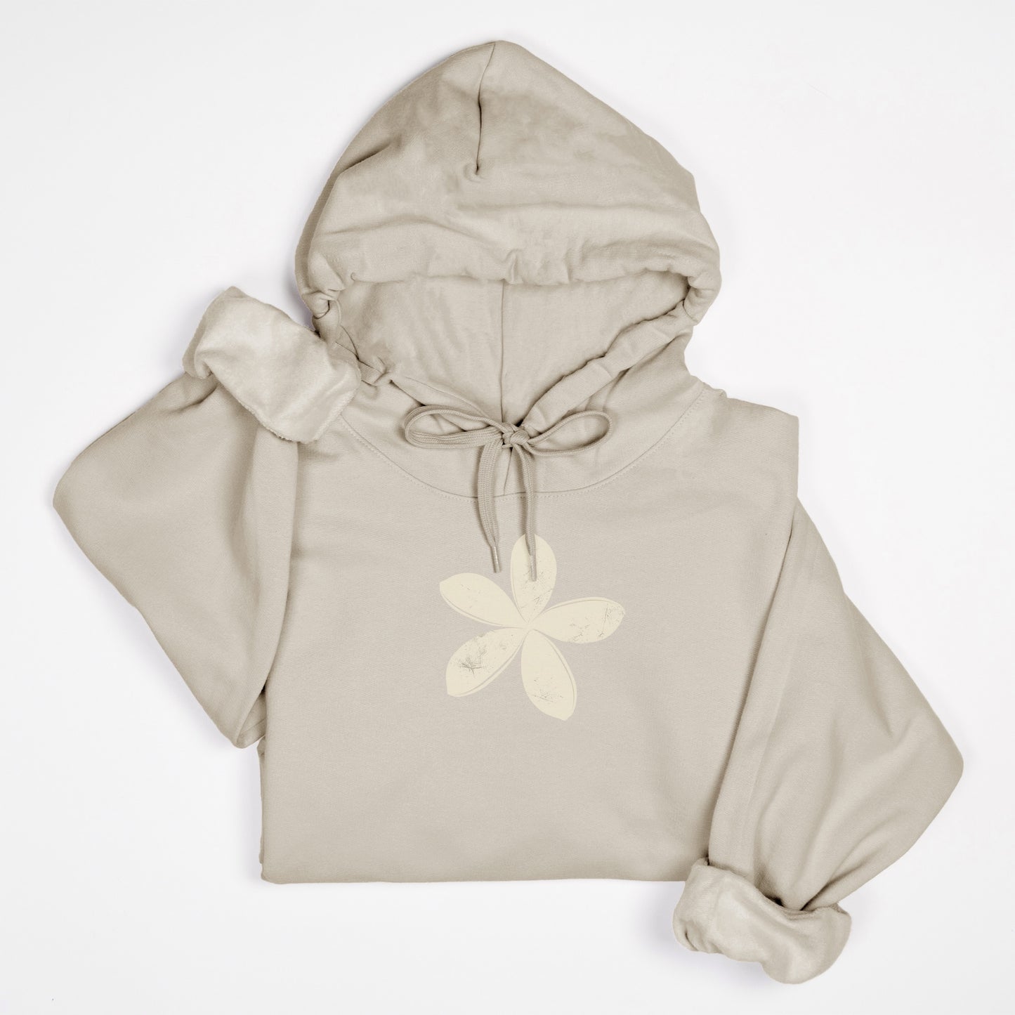 FIRST PRESS - HUMAN EDITION - UNISEX SWEATSHIRT HOODIE - "Ghost Flower"