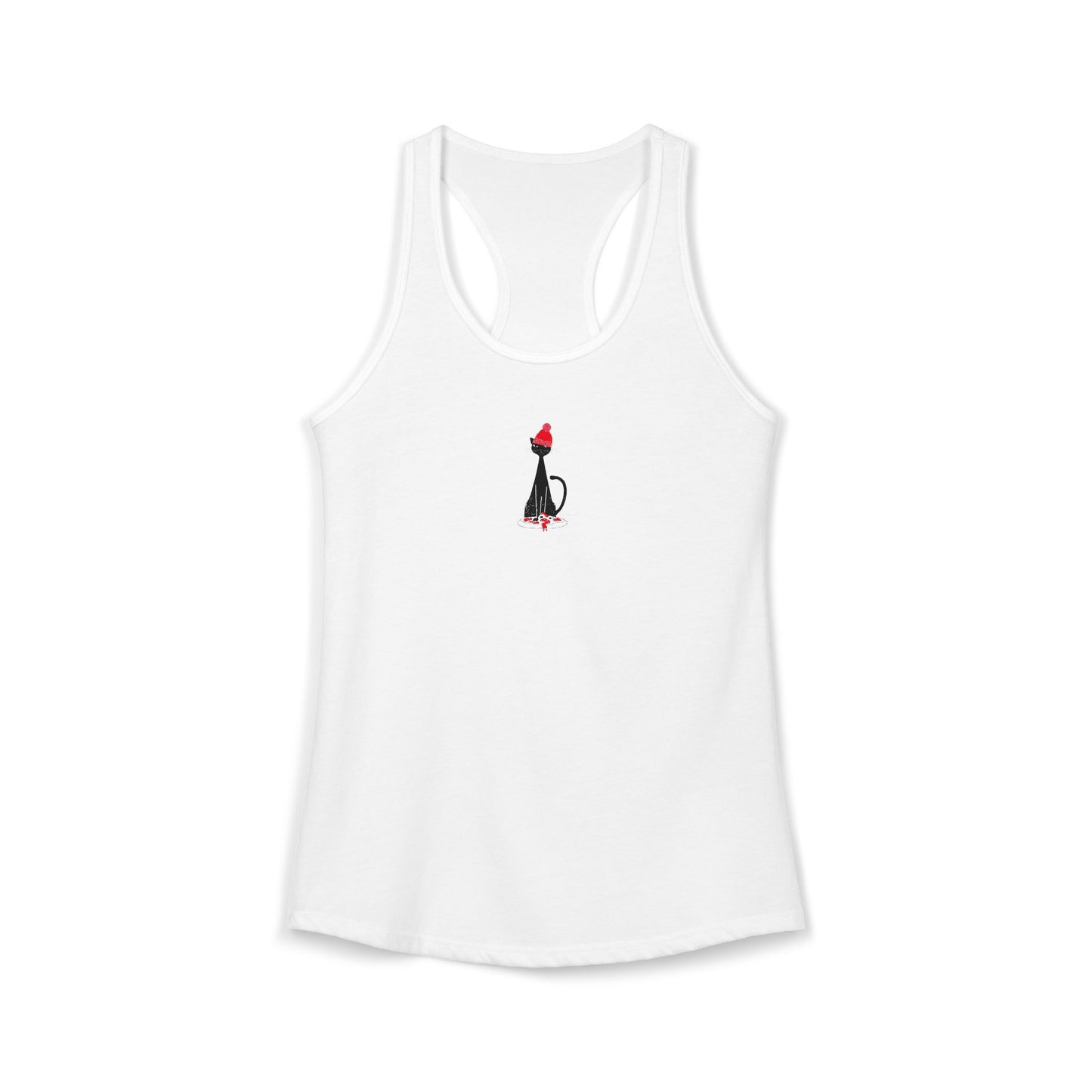 FIRST PRESS - HUMAN EDITION - WOMEN'S RACERBACK TANK TOP - "Pizza Heist"