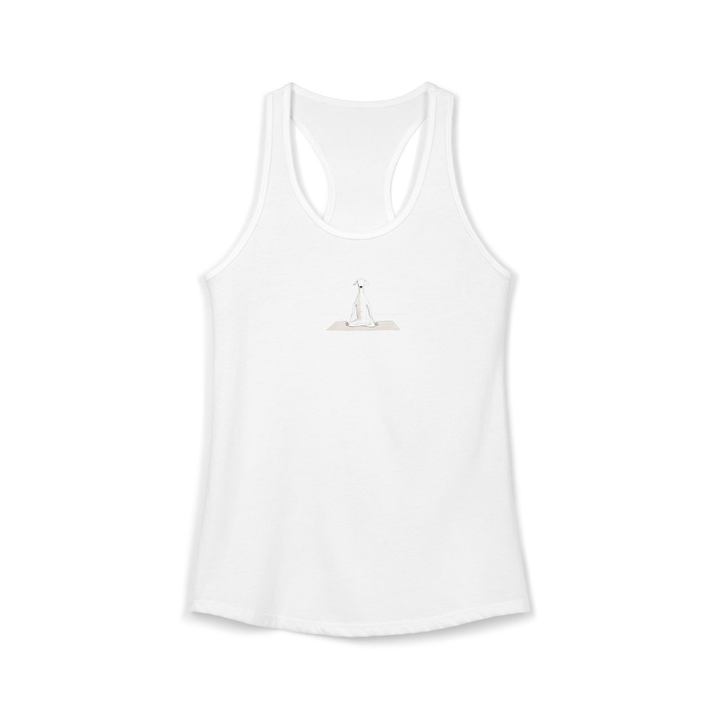 FIRST PRESS - HUMAN EDITION - WOMEN'S RACERBACK TANK TOP - "Still Point"
