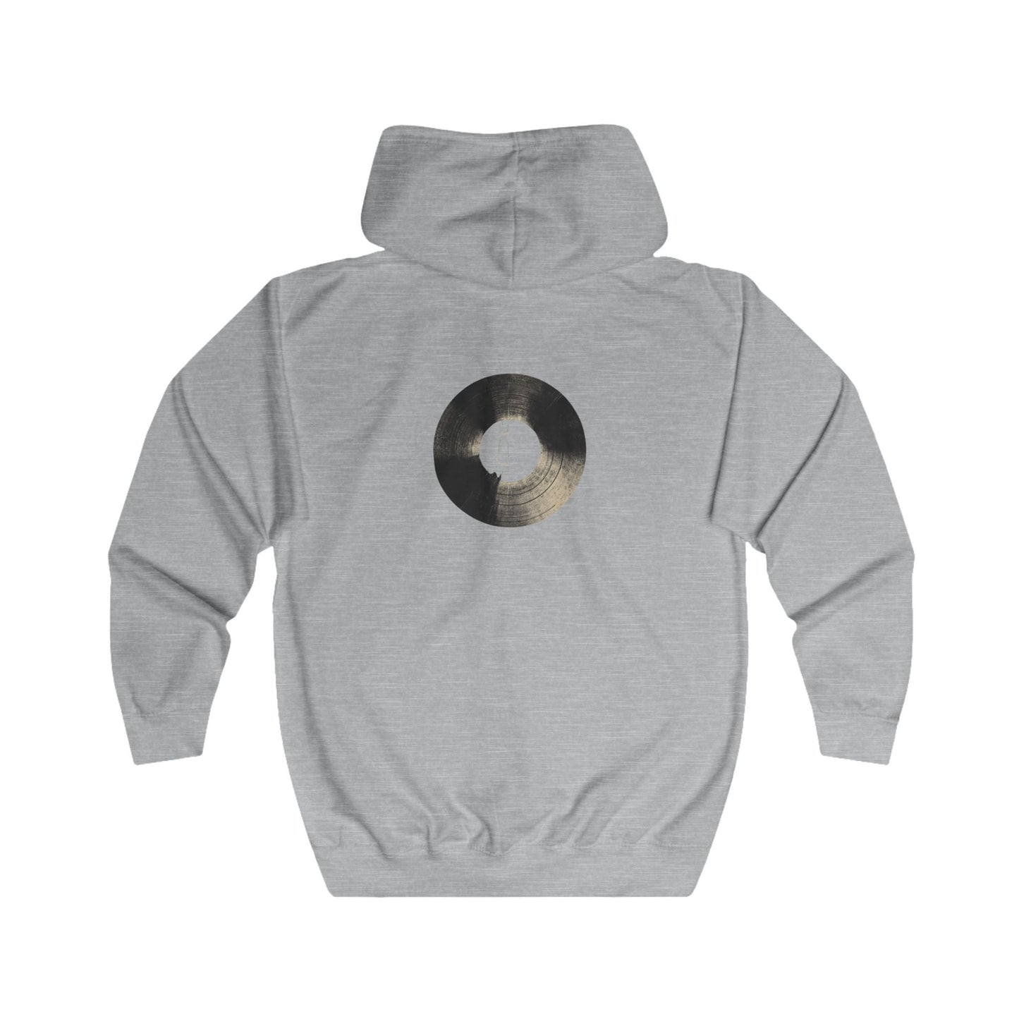 FIRST PRESS - HUMAN EDITION - UNISEX RELAXED ZIP HOODIE - "Groove"