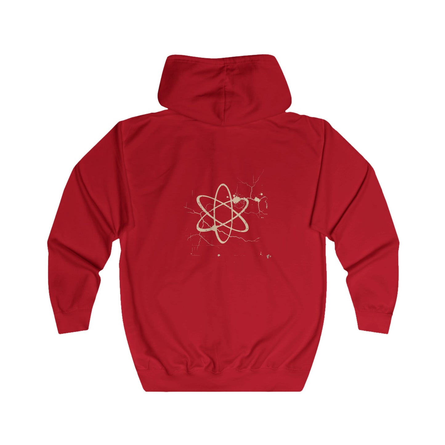 FIRST PRESS - HUMAN EDITION - UNISEX RELAXED ZIP HOODIE - "Underground Physics"
