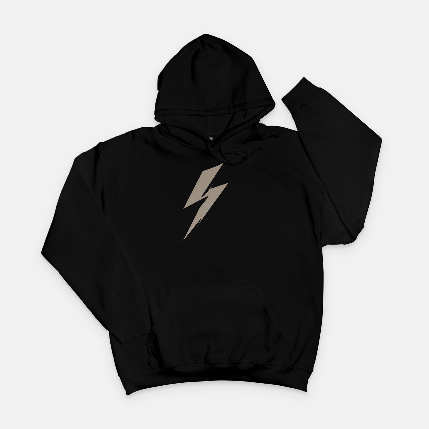 FIRST PRESS - HUMAN EDITION - UNISEX SWEATSHIRT HOODIE - "Quiet Bolt"