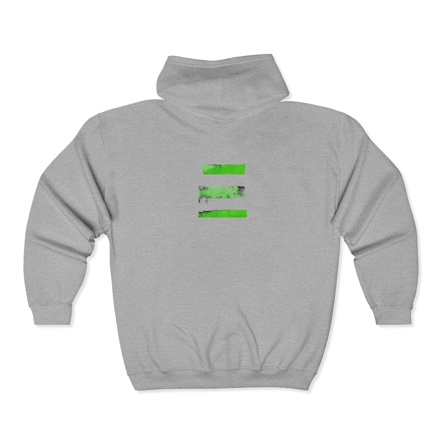 FIRST PRESS - HUMAN EDITION - UNISEX HEAVY BLEND™ ZIP HOODIE - "Night Shift"