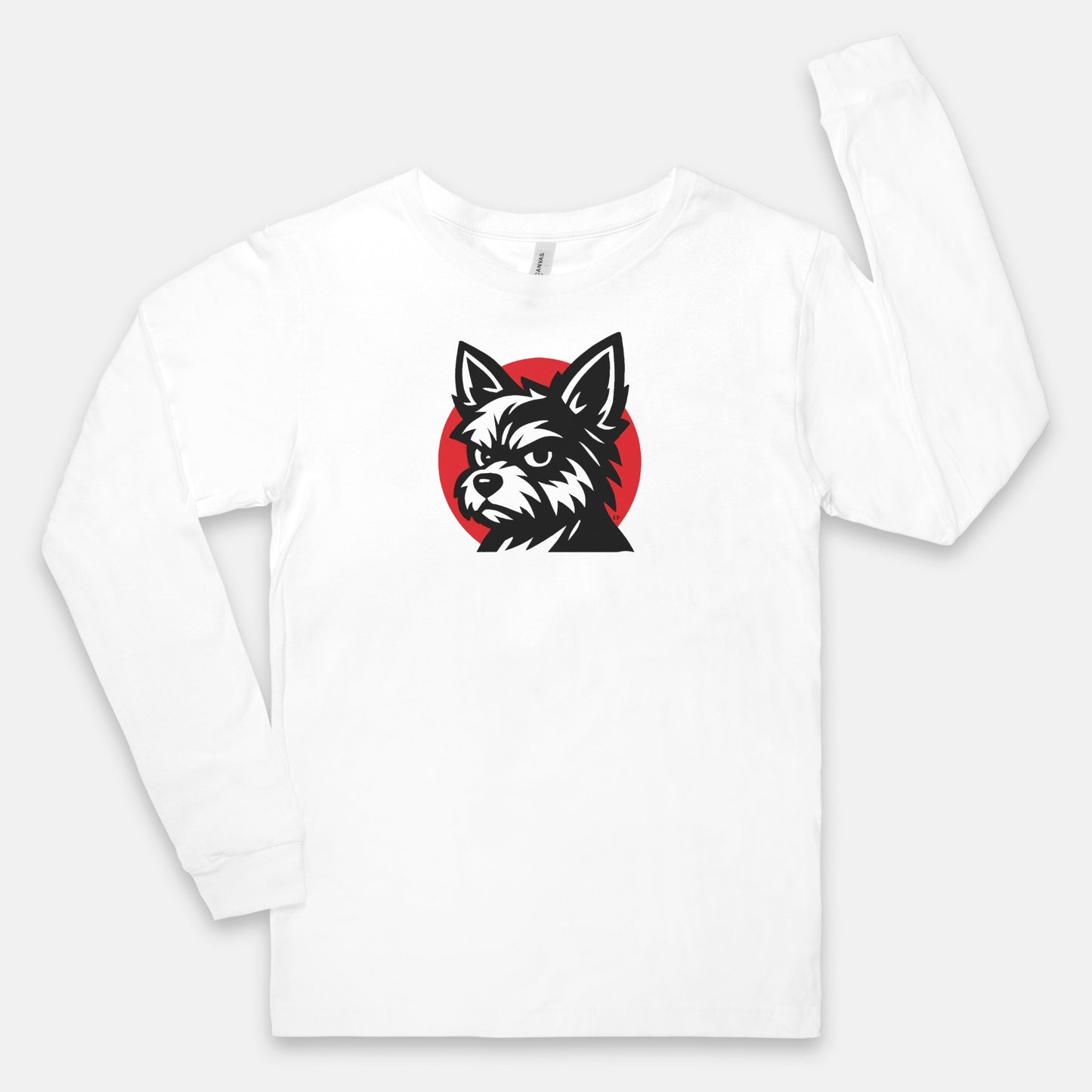 FIRST PRESS - HUMAN EDITION - UNISEX JERSEY LONG SLEEVE TEE - "Urban Pup"