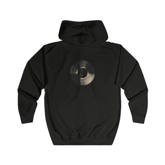 FIRST PRESS - HUMAN EDITION - UNISEX RELAXED ZIP HOODIE - "Groove"