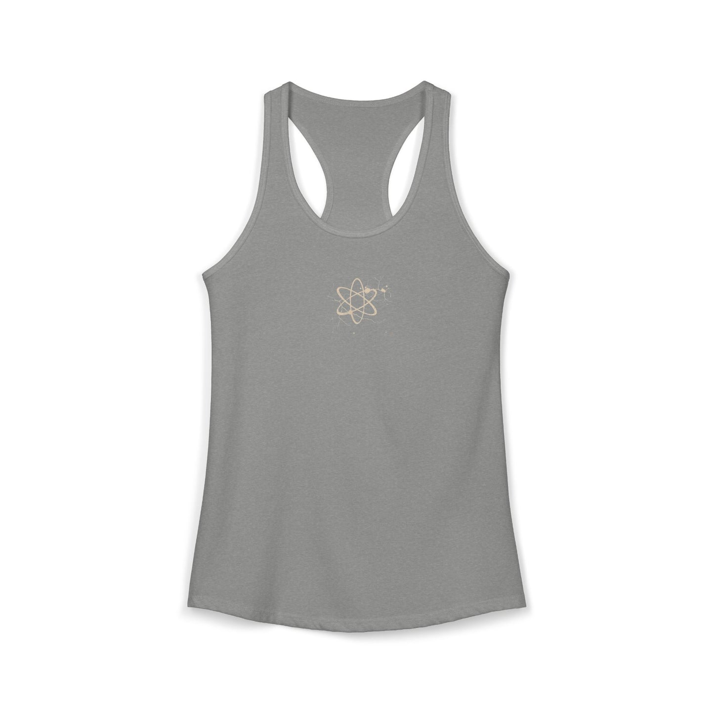 FIRST PRESS - HUMAN EDITION - WOMEN'S RACERBACK TANK TOP - "Underground Physics"
