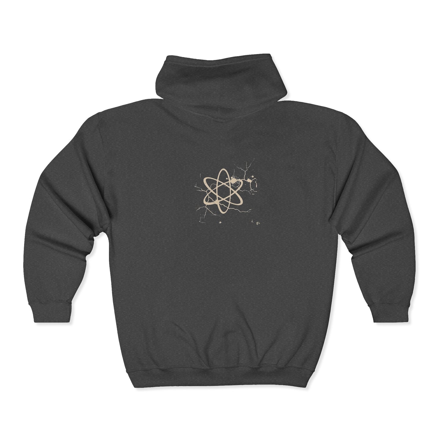 FIRST PRESS - HUMAN EDITION - UNISEX HEAVY BLEND™ ZIP HOODIE - "Underground Physics"