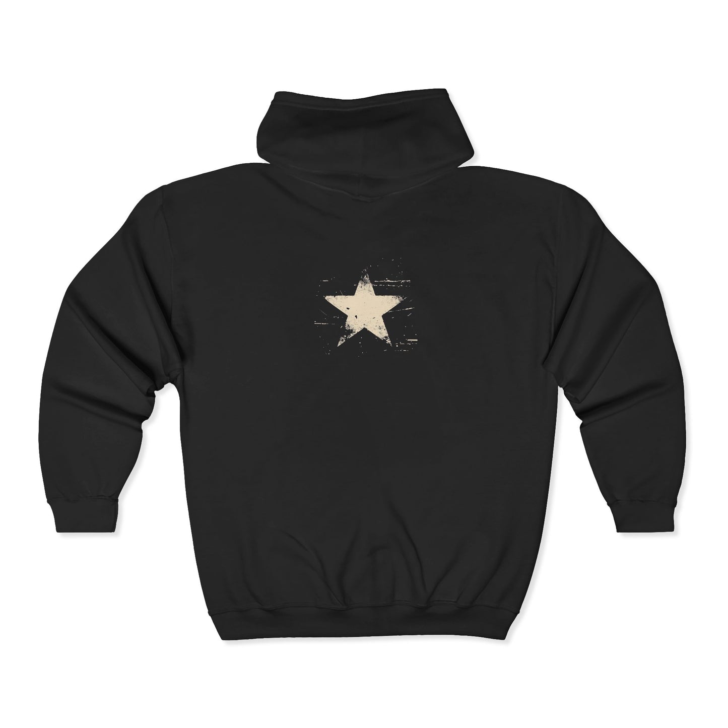 FIRST PRESS - HUMAN EDITION - UNISEX HEAVY BLEND™ ZIP HOODIE - "Analog Star"