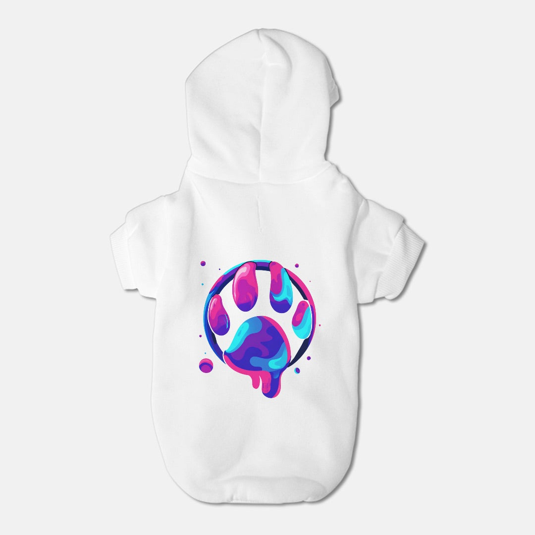 FIRST PRESS - PETS - Drawstring Luxury Hoodie - "Flow States"